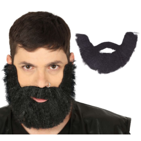 Barba Tupida Negra