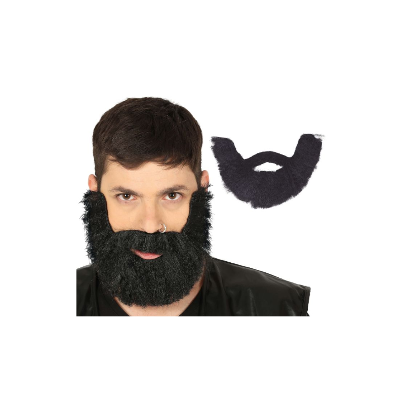 Barba Tupida Negra