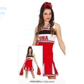 Disfraz Animadora USA Talla 14-16 Años