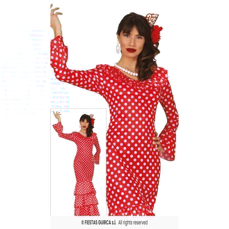 Disfraz Flamenca Talla 38-40 De Guirca