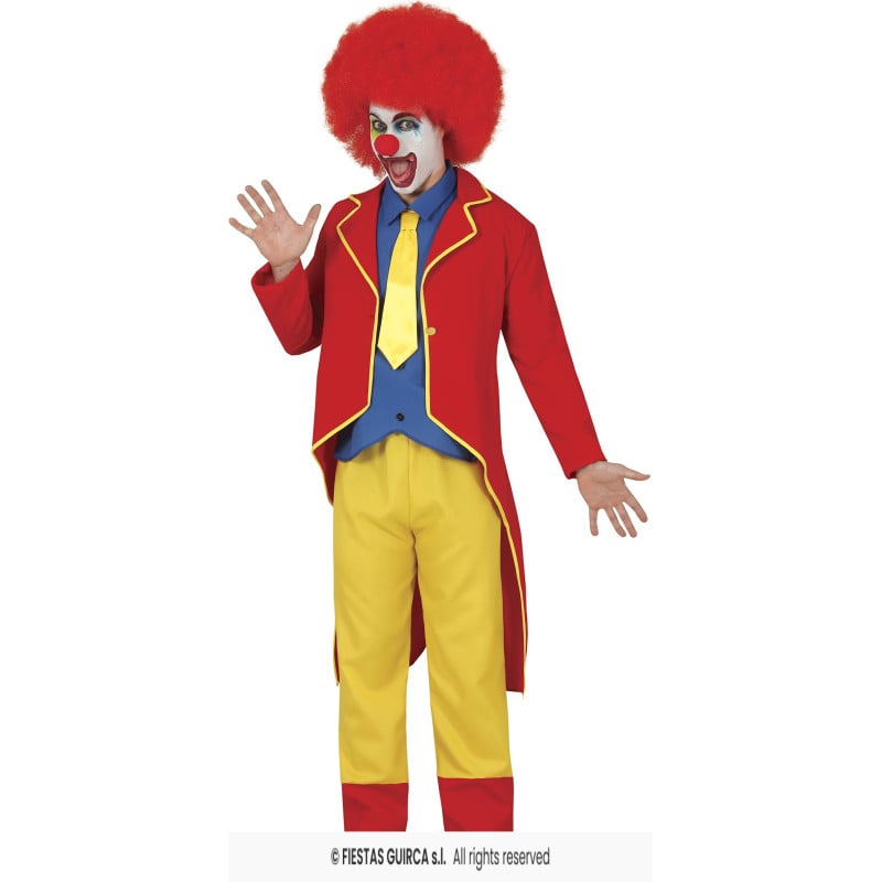 Disfraz Payaso Traje Talla 48-50