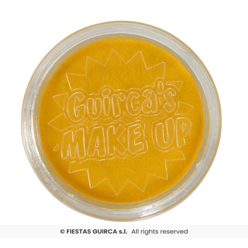 Maquillaje Al Agua Amarillo 15 Gr