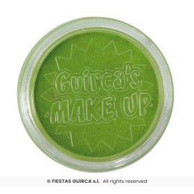 Maquillaje Al Agua Verde Claro 15 Gr 2