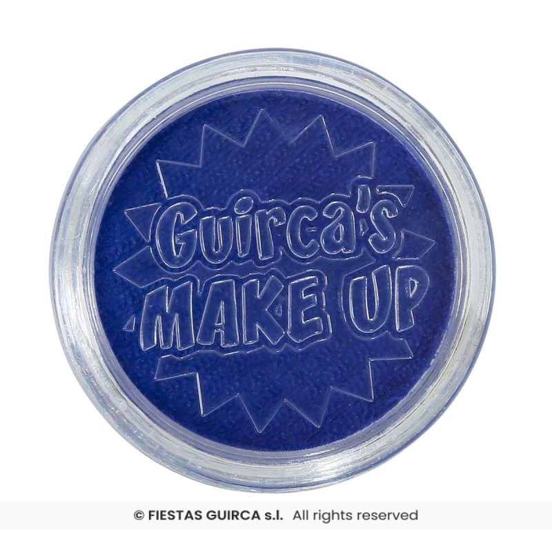 Maquillaje Al Agua Azul Marino 15 Gr