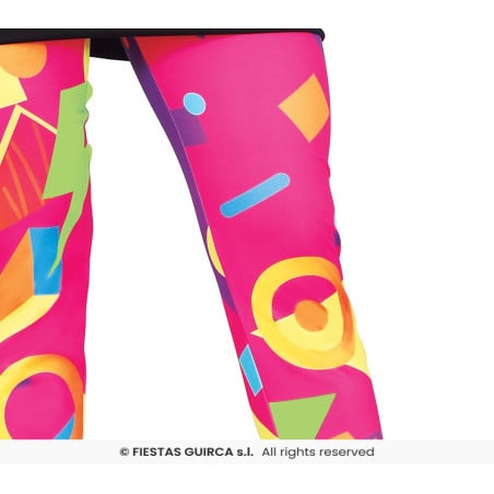 Disfraz Chica De Los Años 80 Talla 42-44