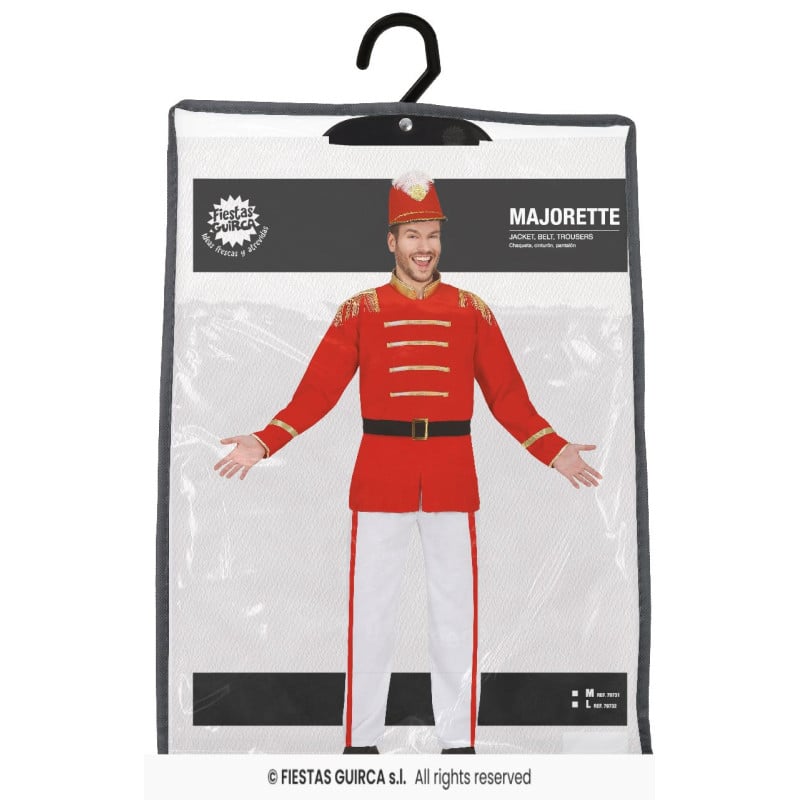 Disfraz Majorette Talla 52-54