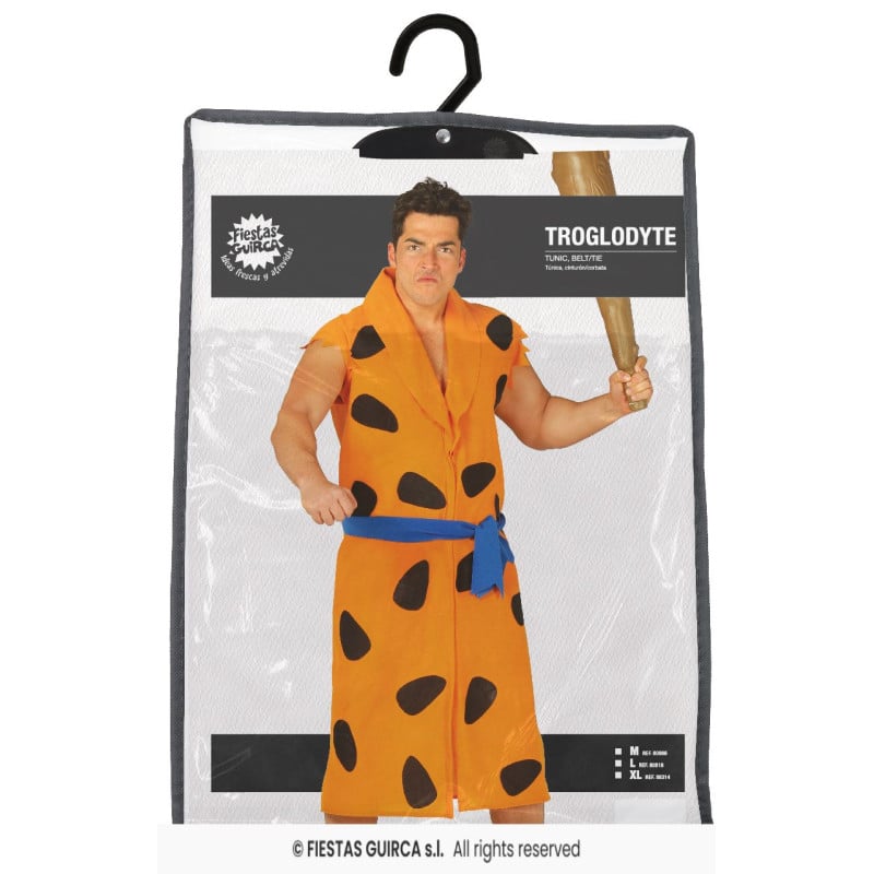 Disfraz Troglodita Adulto Talla 52-54 De Guirca