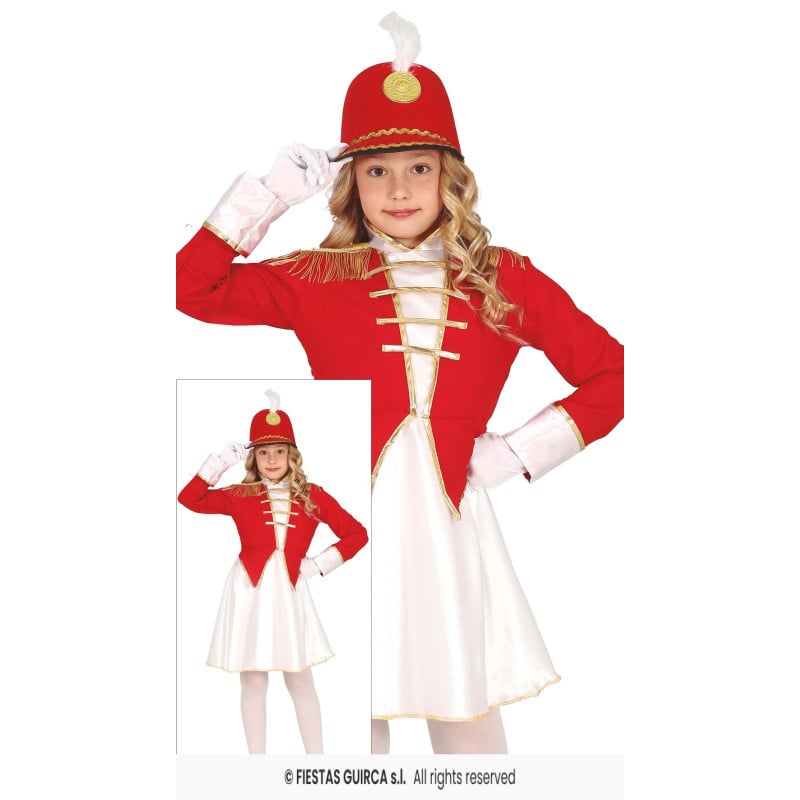 Disfraz Majorette 5-6 Años De Guirca