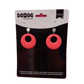 Pendientes Flamenca Rosas 4 Cm