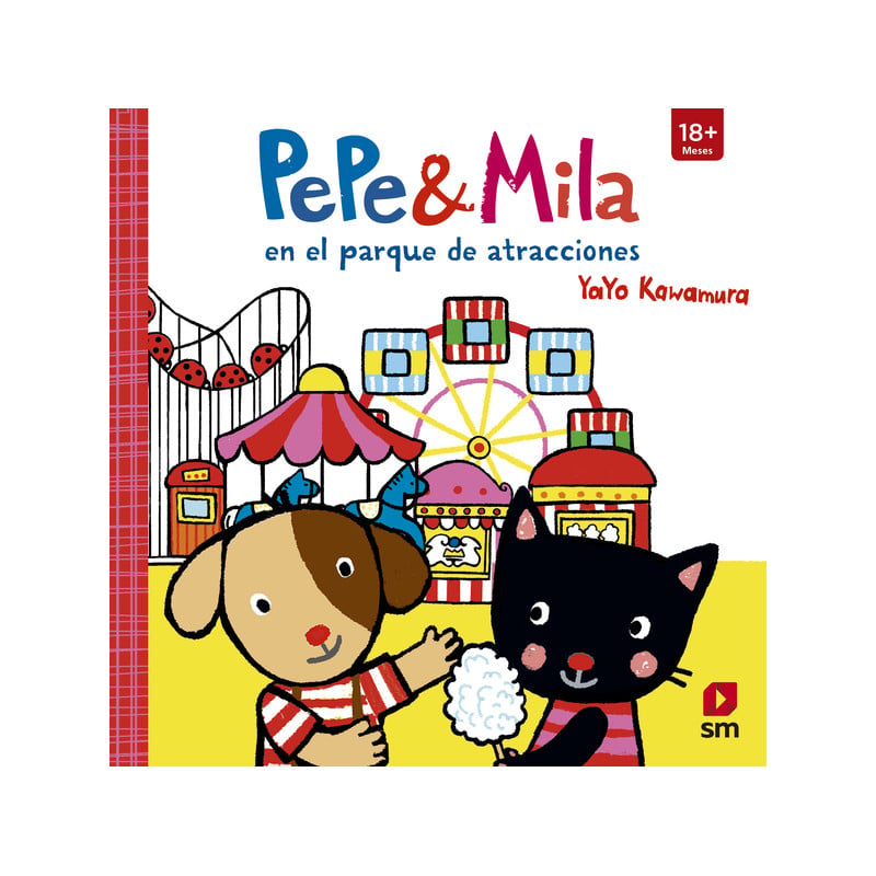 libro pepe y mila en el parque de atracciones