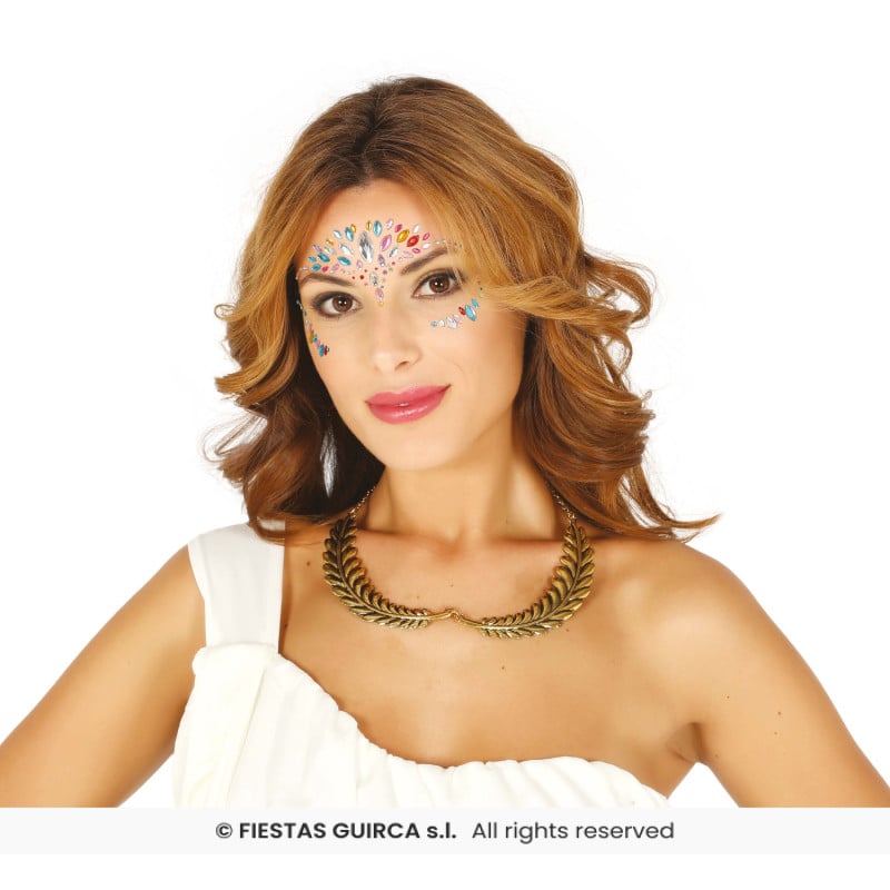 Joyas Faciales Adhesivas Colores