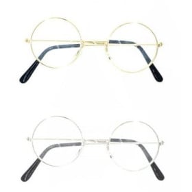 Gafas Redondas Oro/Plata