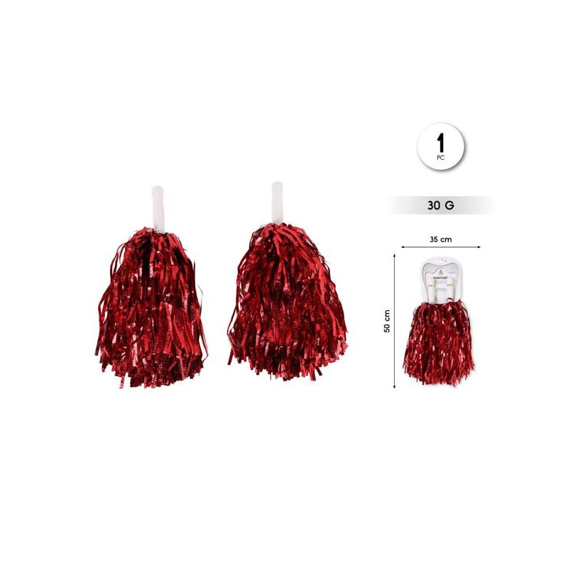 Pompones Rojos Animadora