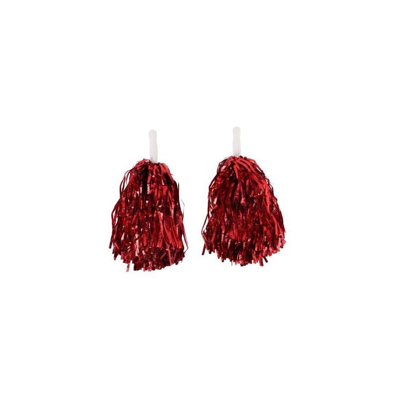 Pompones Rojos Animadora