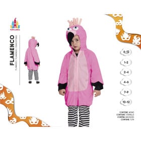 Disfraz Flamenco Fucsia 3-4 años 2