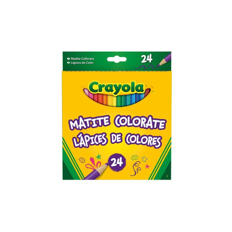 24 Lápices De Colores