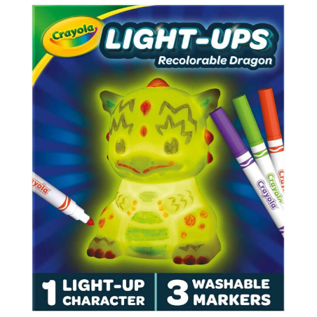 Colorea Tu Dragón Unicornio Luminoso