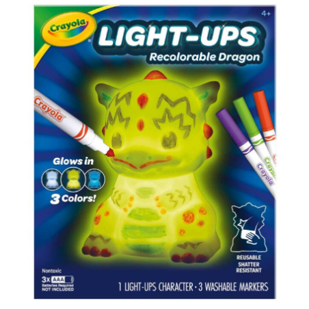 Colorea Tu Dragón Unicornio Luminoso