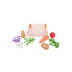 Caja De Verduras De Madera De Bigjigs Toys 2