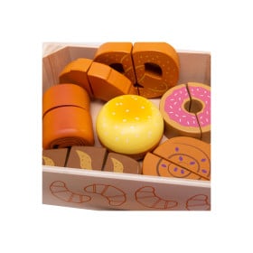 Caja Para Cortar Pan Y Pasteles Madera De Bigjigs Toys 2