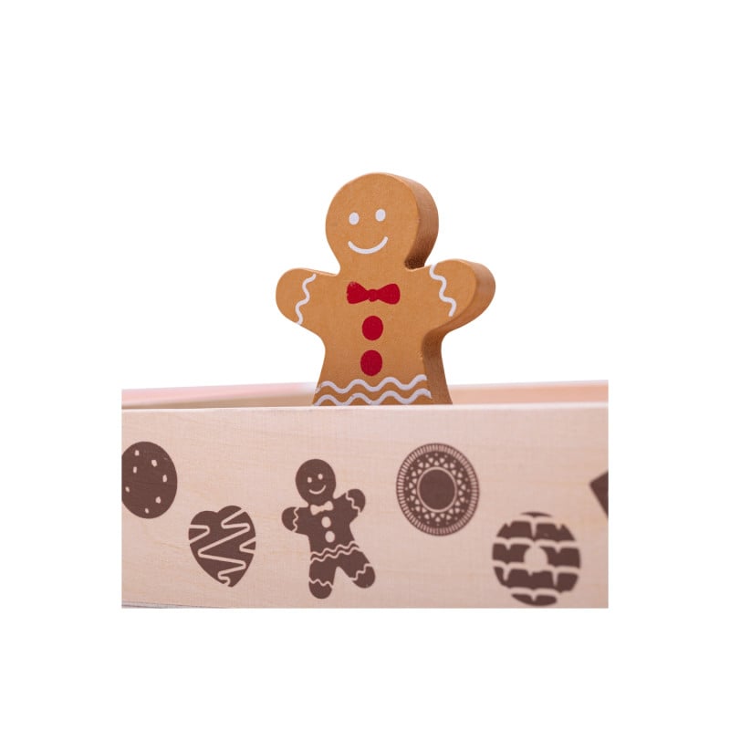 Caja De Galletas De Madera