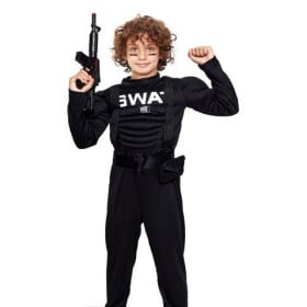Disfraz Swat Musculoso 3-4 Años