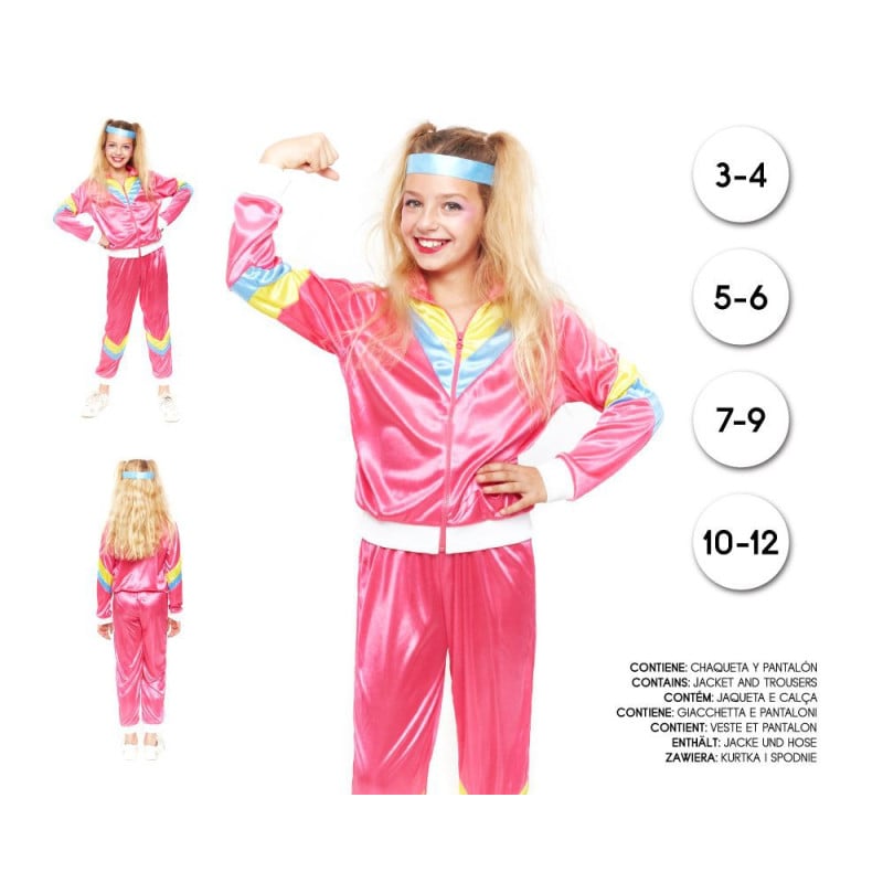 Disfraz Chándal Años 80 7-9 Años