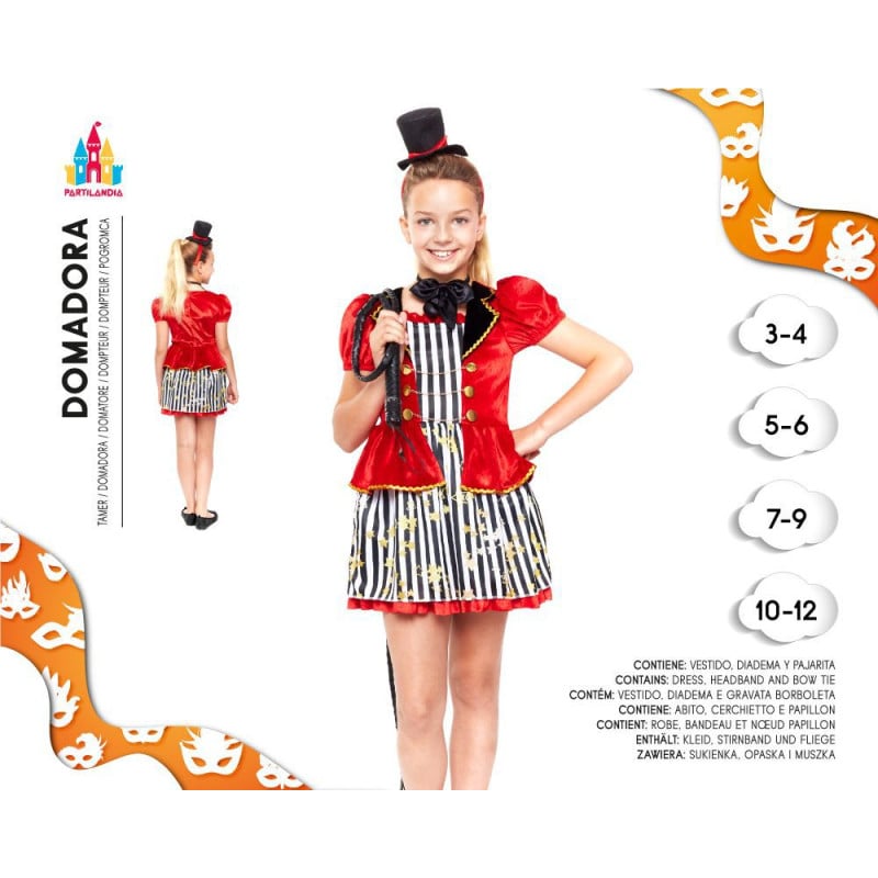 Disfraz Domadora 3-4 Años