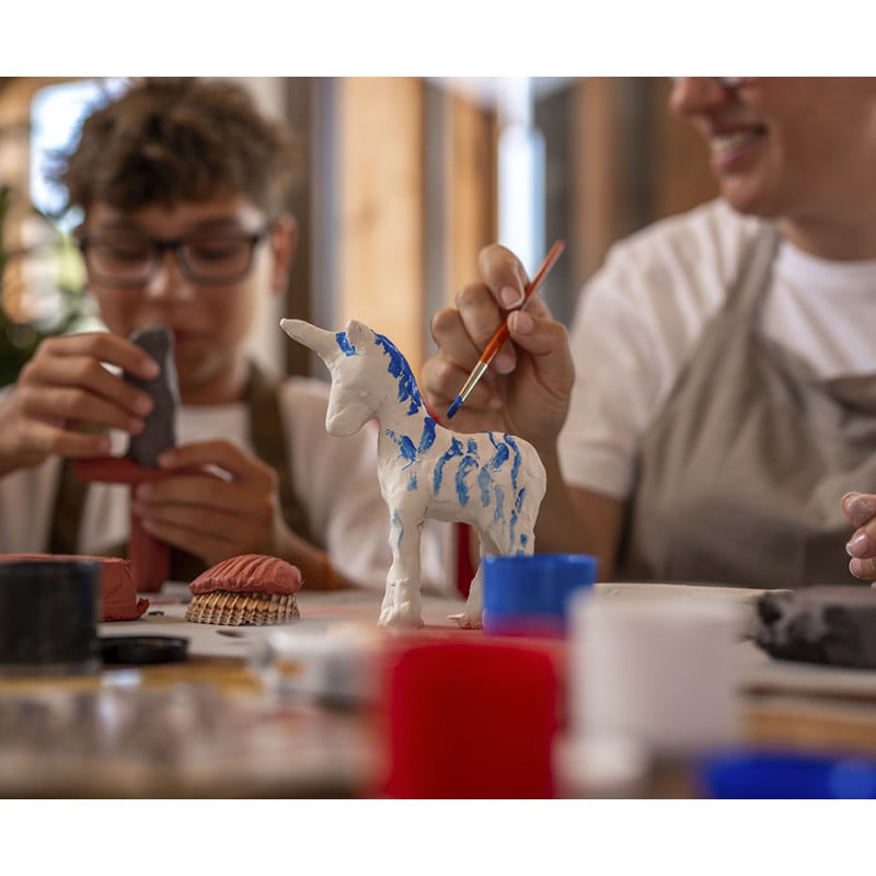 Pasta Para Modelar Secado Al Aire Blanca