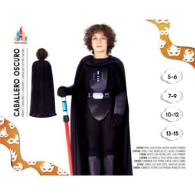 Disfraz Caballero Oscuro 5-6 Años 2