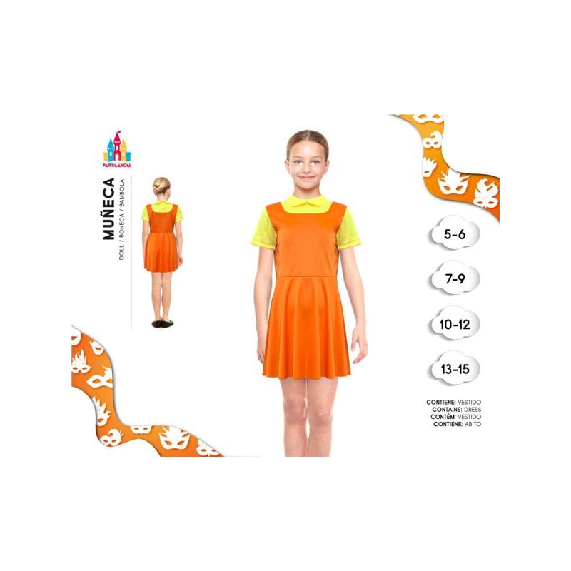 Disfraz Muñeca 13-15 Años