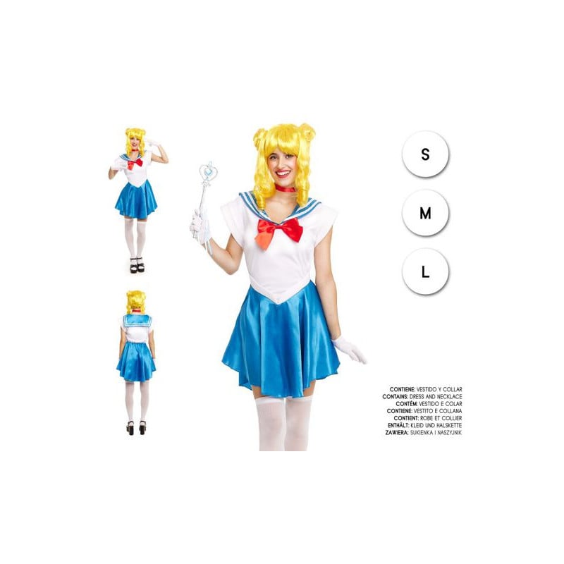 Disfraz Colegiala De Anime Talla L