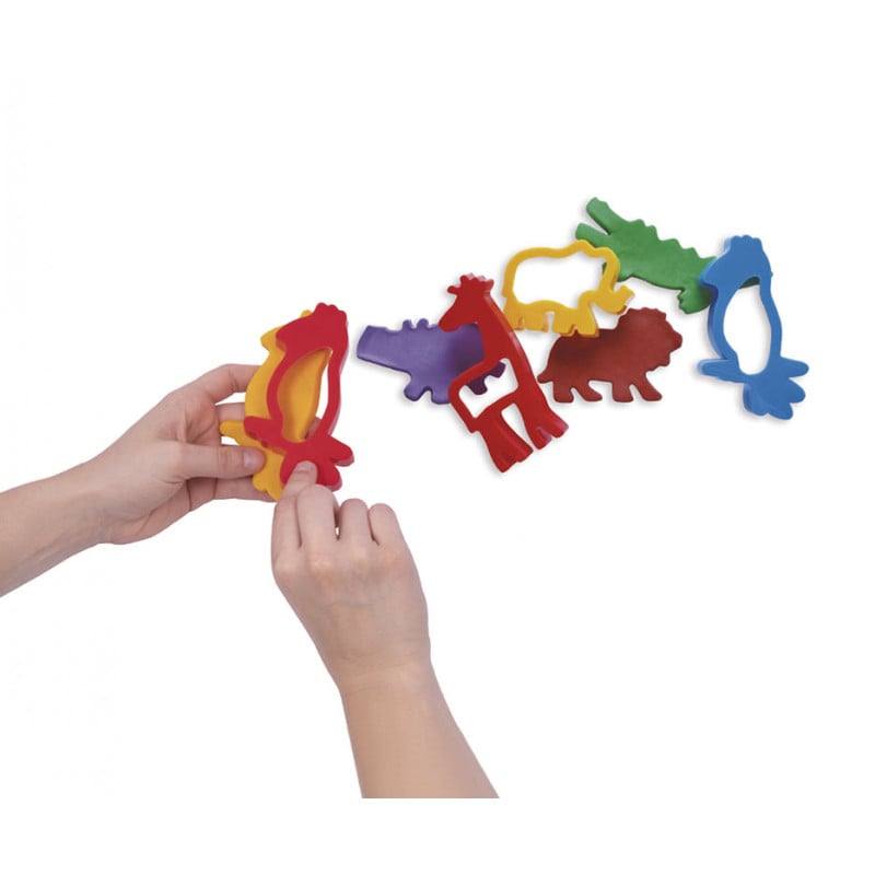 Bolsa 6 Moldes De Corte Animales