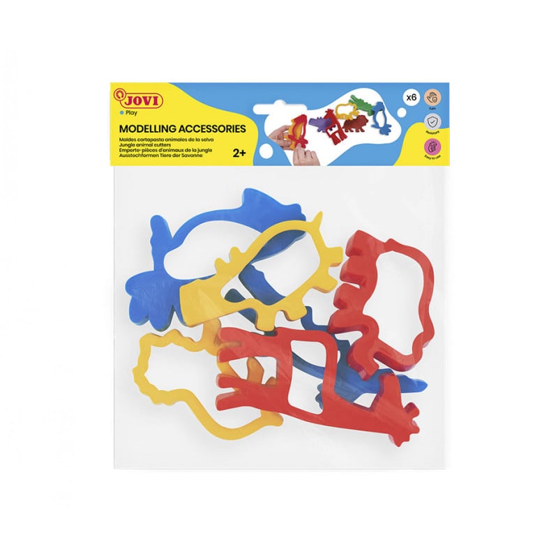 Bolsa 6 Moldes De Corte Animales De Jovi