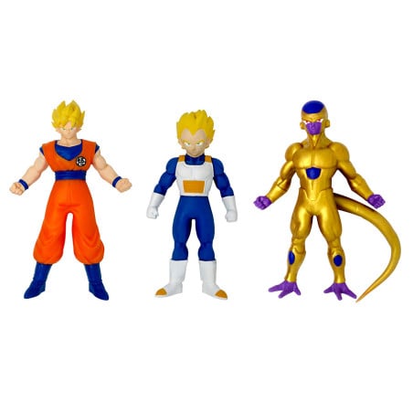 Pack 3 Figuras Dragon Ball Monsterflex