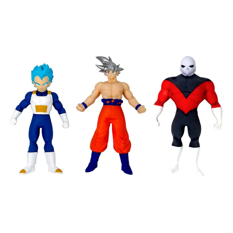 Pack 3 Figuras Dragon Ball Monsterflex