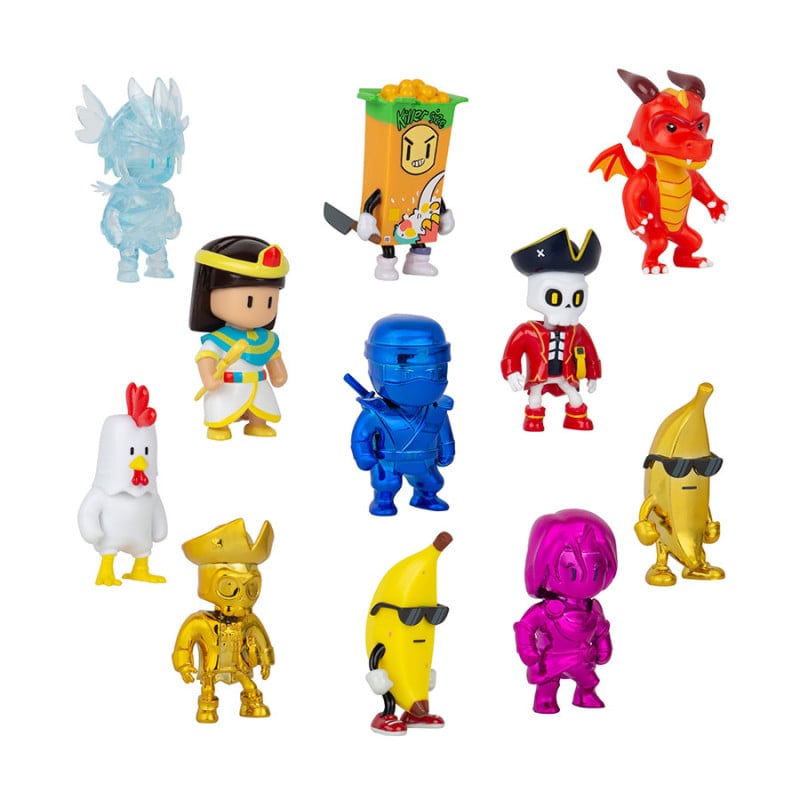 Stumble Guys Pack Gorra Con 2 Figuras