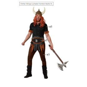 Disfraz Vikingo Talla XL