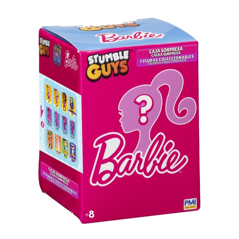 Stumble Guys X Barbie Figura Sorpresa De Bizak