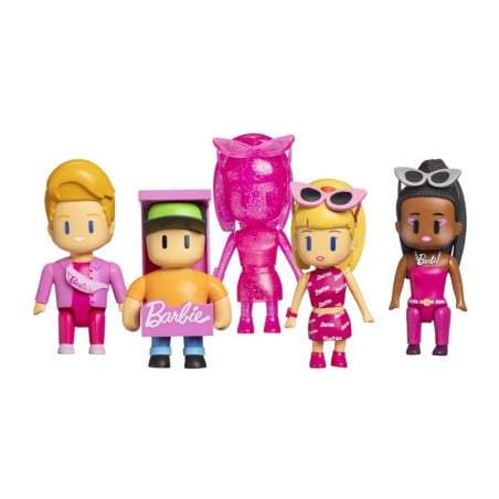 Stumble Guys X Barbie Figura De Acción