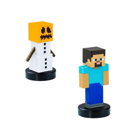 Pack 2 Figuras Minecraft Surtido