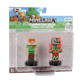Pack 2 Figuras Minecraft Surtido
