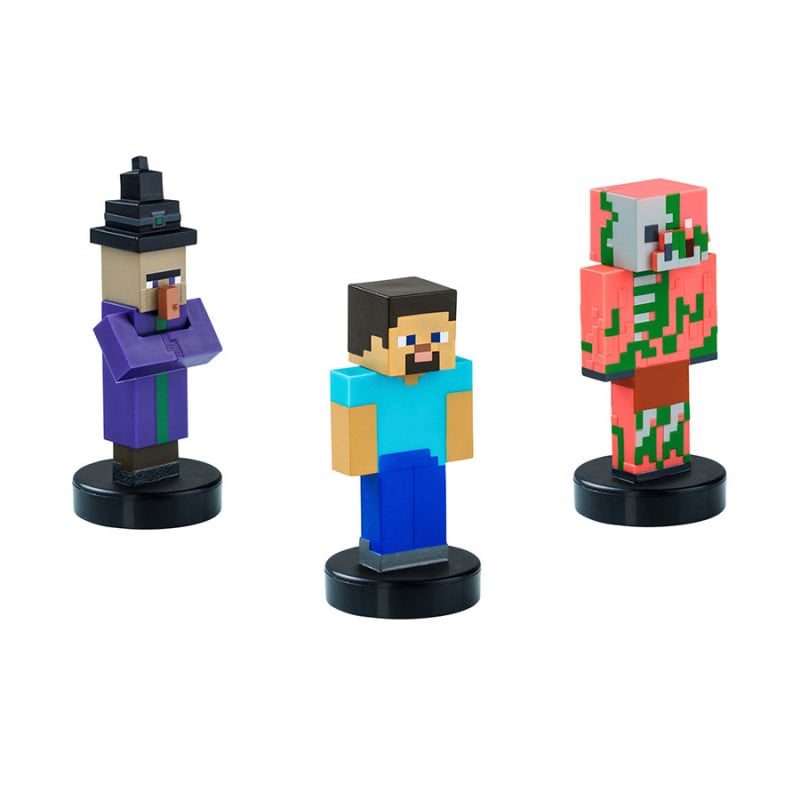 Pack 3 Figuras Minecraft Surtido