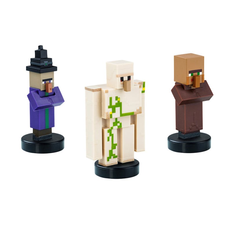 Pack 3 Figuras Minecraft Surtido