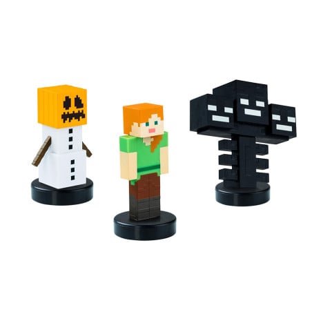 Pack 3 Figuras Minecraft Surtido