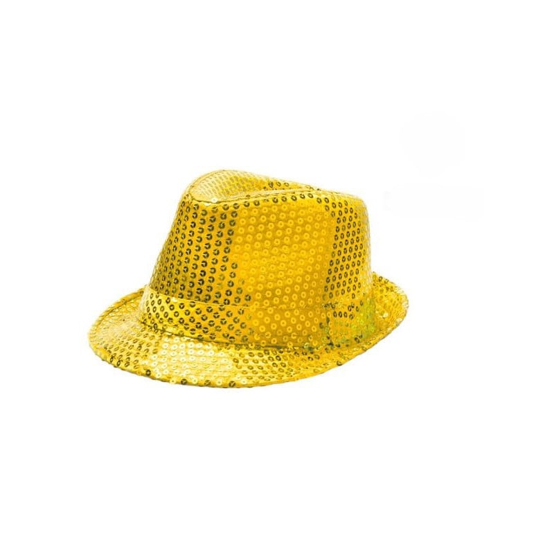 Sombrero De Lentejuelas Oro Infantil
