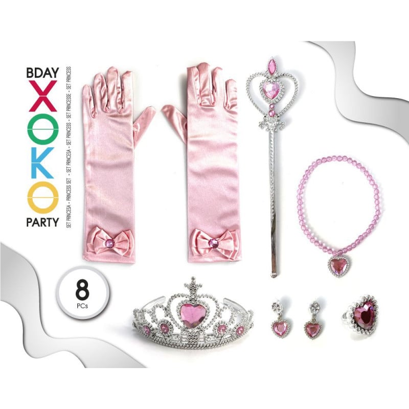 Set Princesa Rosa 5 Pcs