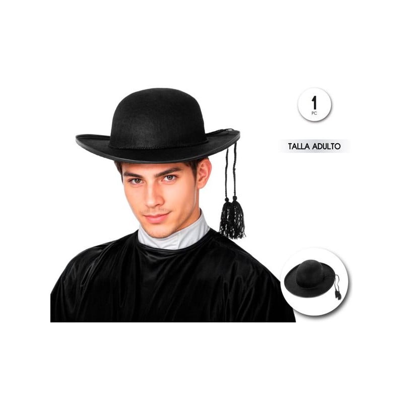 Sombrero De Cura Adulto