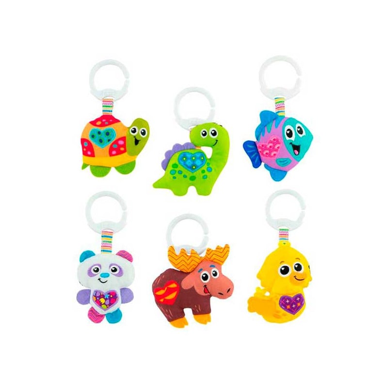 Sonajero Animales Surtido De Bizak
