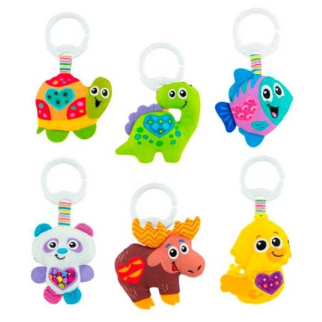 Sonajero Animales Surtido De Bizak